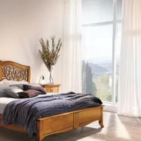 New Deco Fretworked Bed