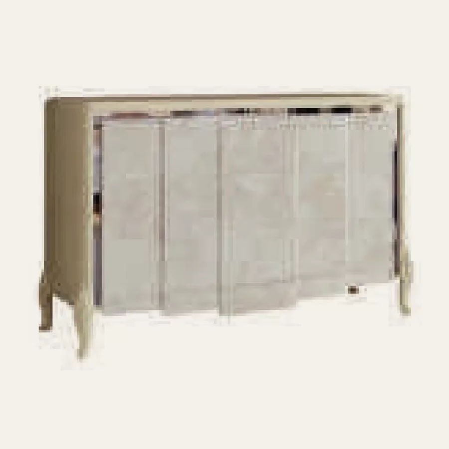 Ocean Chest of Drawers, Nabuk-suede facade by Francesco Pasi, Italian bedroom design