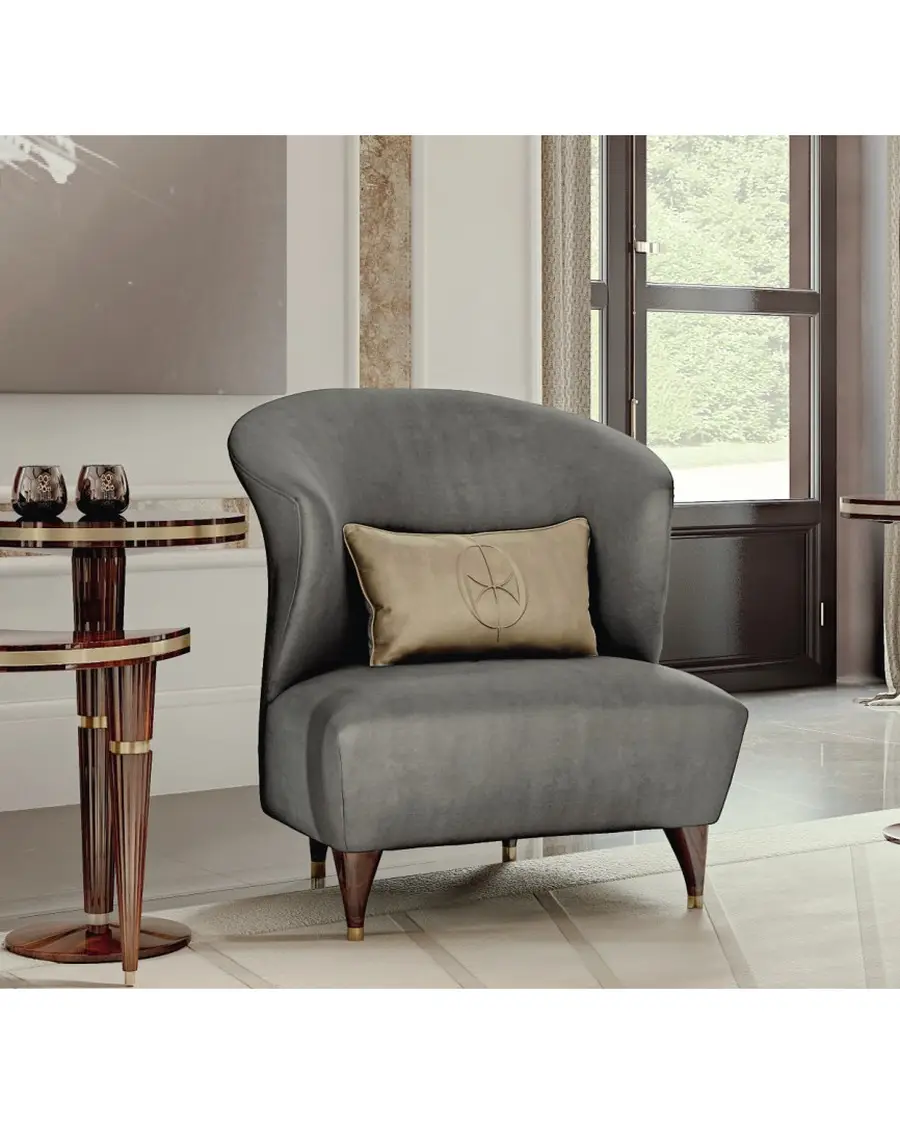 Ellipse shaped armchair, Francesco Pasi, supplementary photo, photo 3 of 13