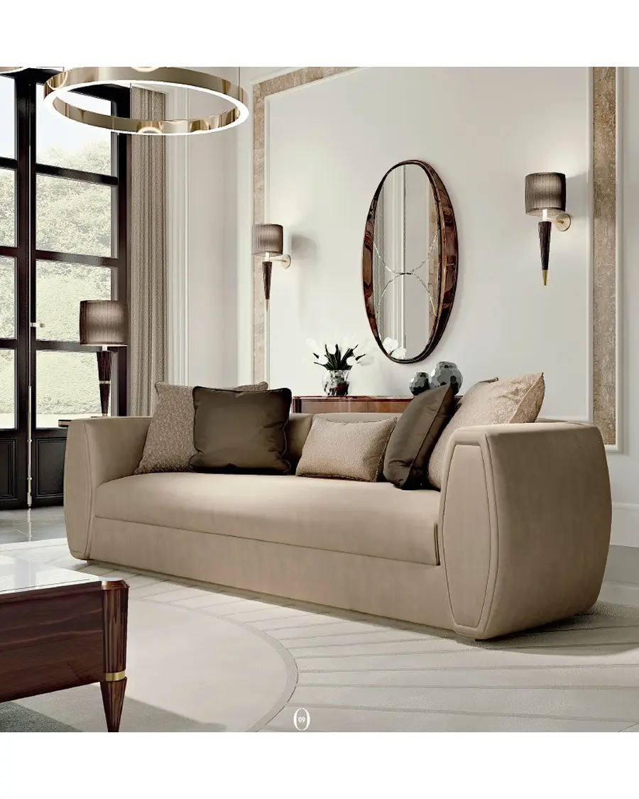 Ellipse sofa rounded arms, Francesco Pasi, supplementary photo, photo 1 of 6