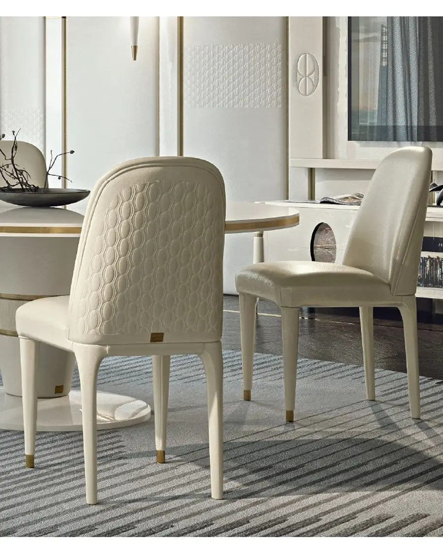 Ellipse upholstered dining chair, Francesco Pasi, supplementary photo, photo 4 of 12