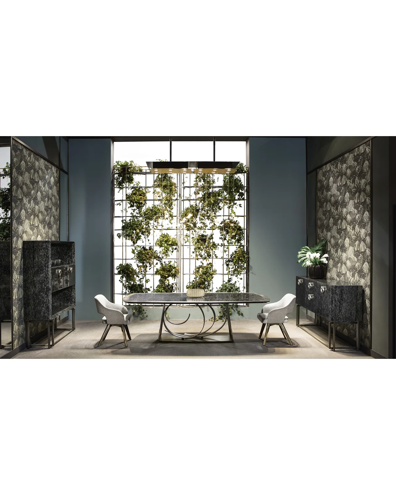 Adria dining chair by Cantori, in an interior setting, photo 8 of 8