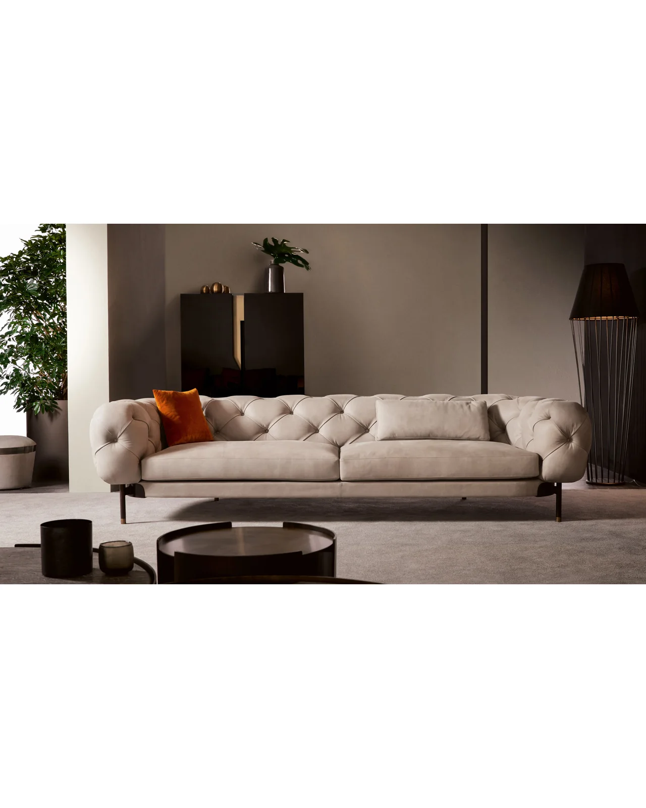 Atenae sofa by Cantori, in an interior setting, photo 6 of 8