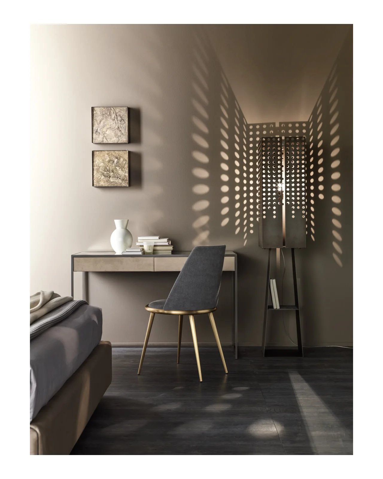Aurora Imbottita dining chair by Cantori, in an interior setting, photo 3 of 9