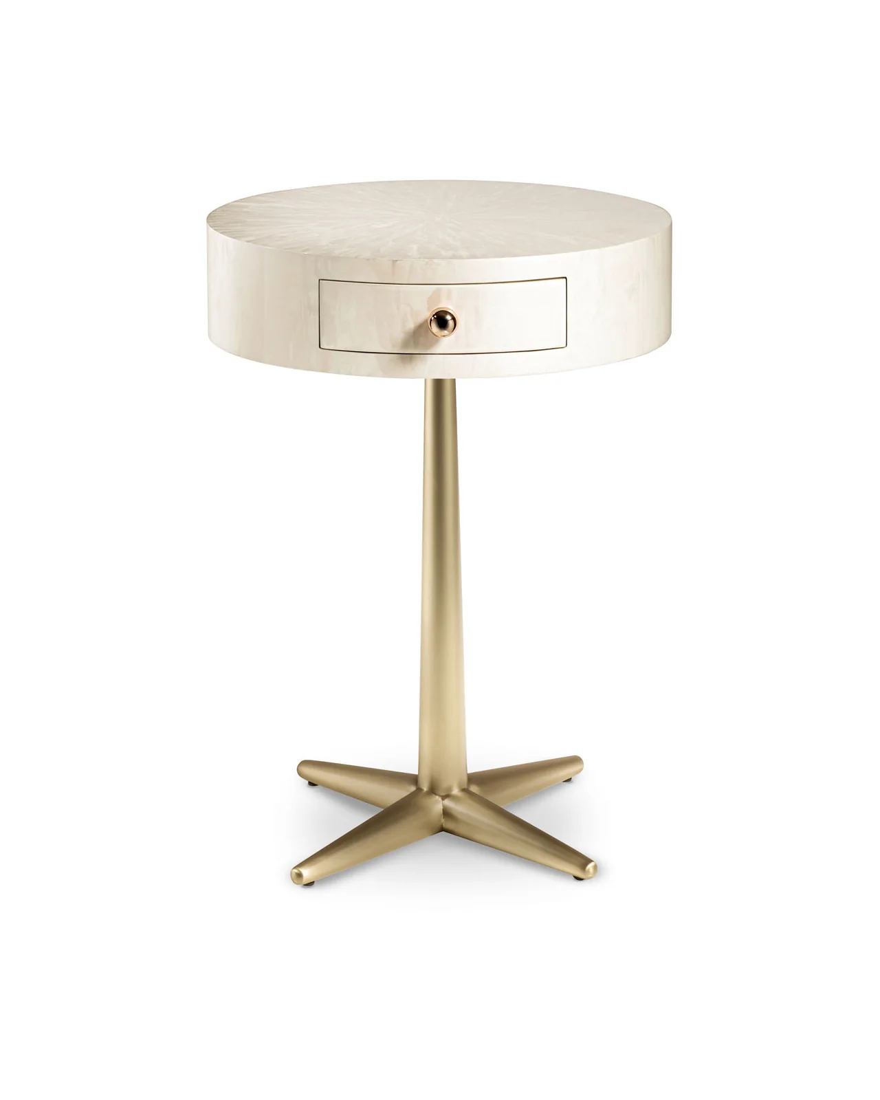 City tamburino side table by Cantori, studio view, photo 4 of 4