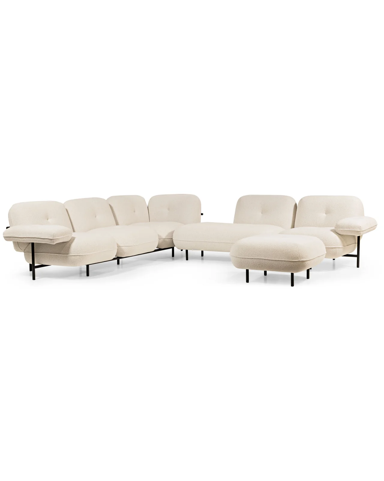 Cloud modular sofa by Cantori, studio view, photo 1 of 8, Nobili Design catalog
