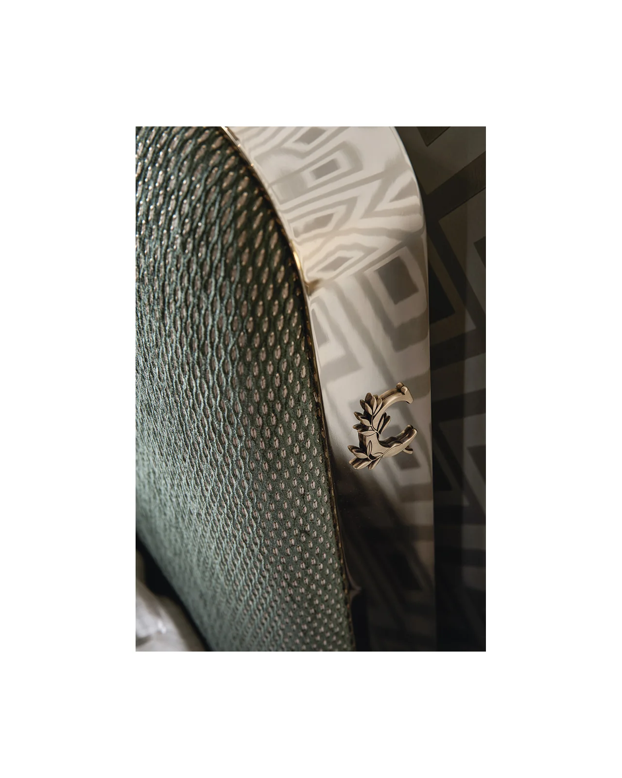Elvis bed by Cantori, in an interior setting, photo 6 of 8, Nobili Design catalog