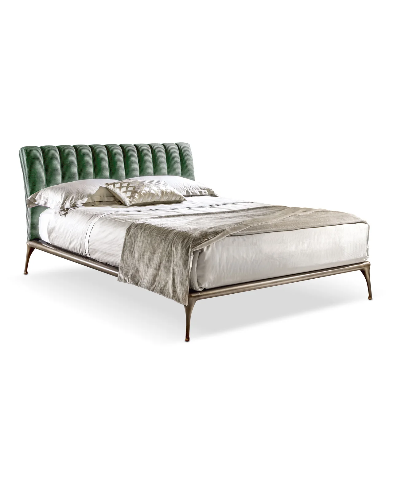 Iseo bed by Cantori, studio view, photo 1 of 4, Nobili Design catalog