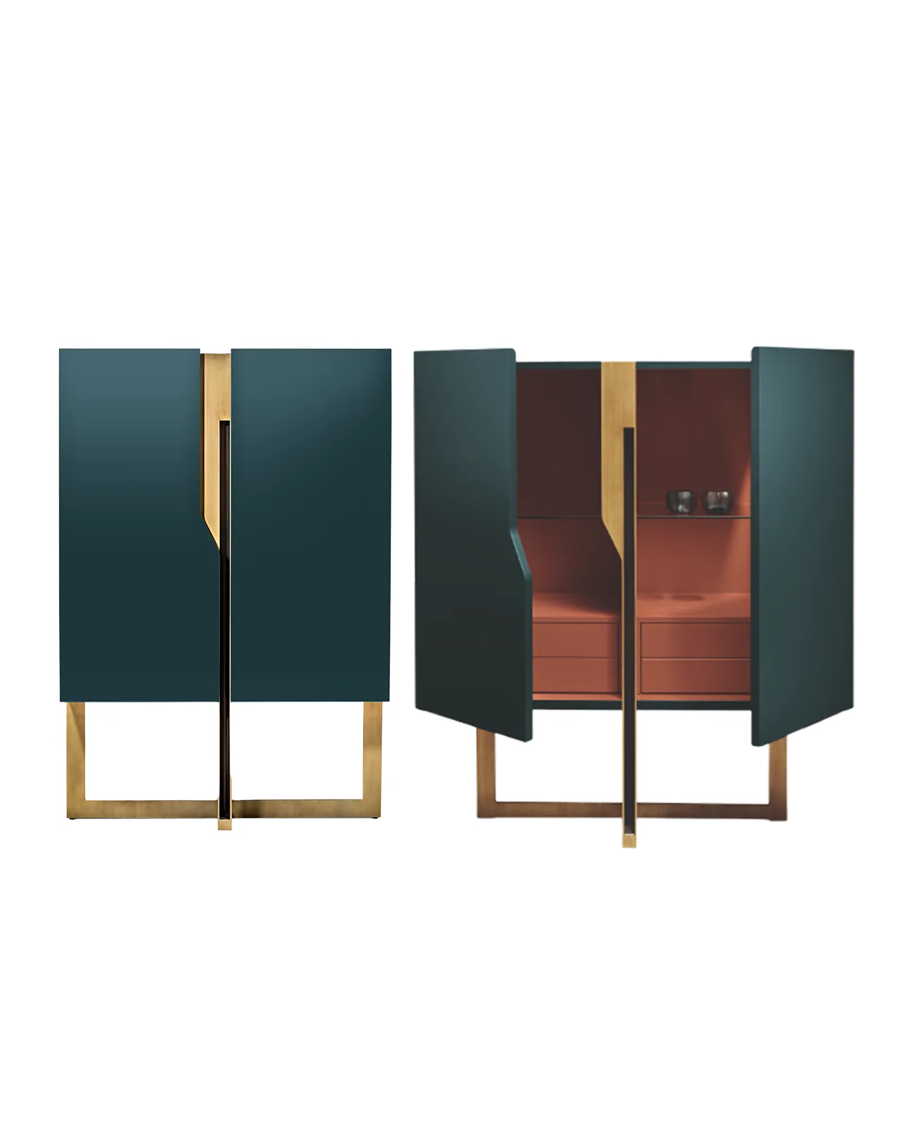 Mirage cabinet by Cantori, studio view, photo 1 of 12, Nobili Design catalog