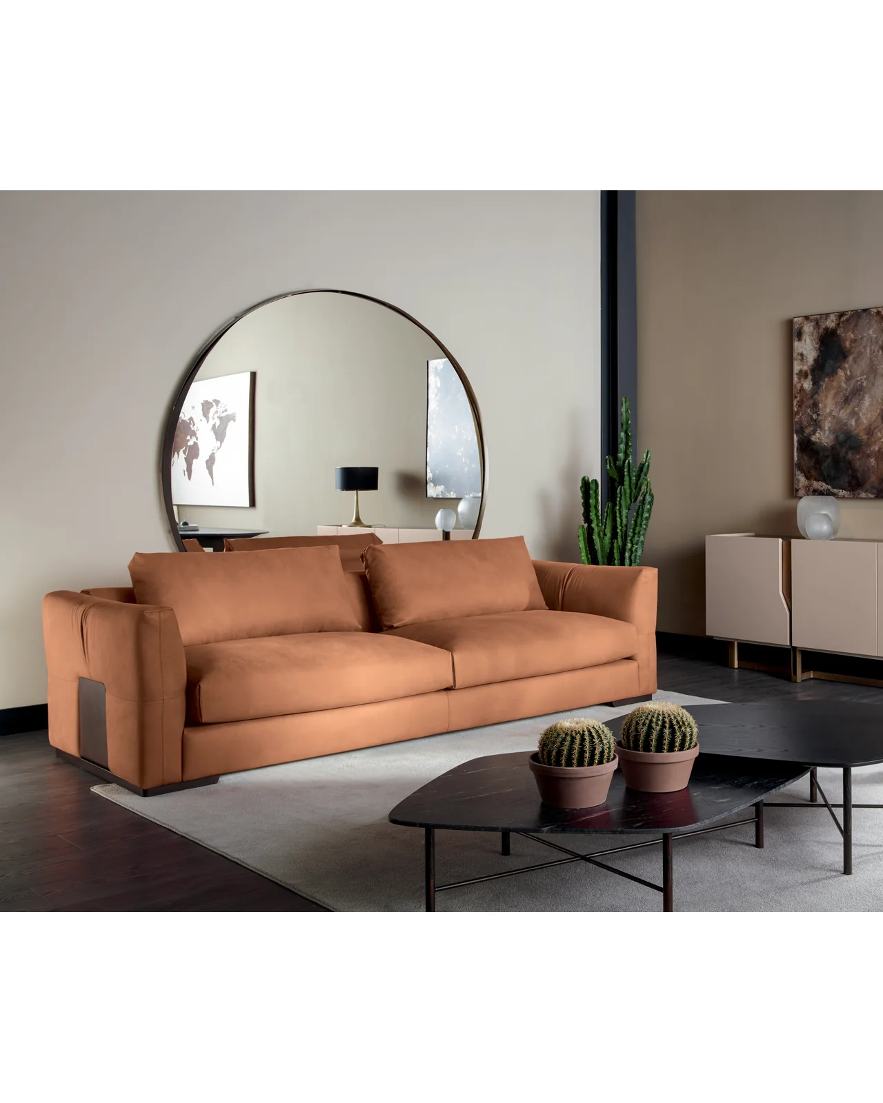 Montecarlo sofa by Cantori, in an interior setting, photo 2 of 8