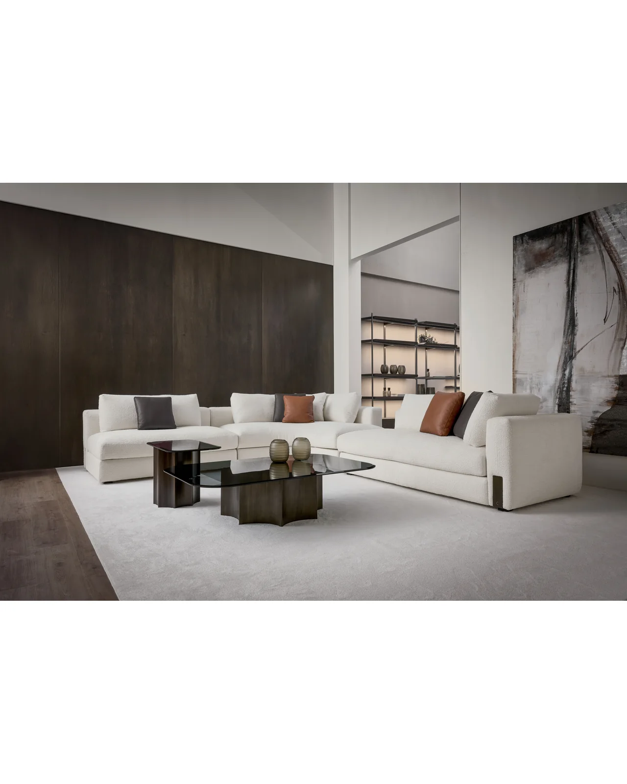 Oasi modular sofa by Cantori, in an interior setting, photo 11 of 12