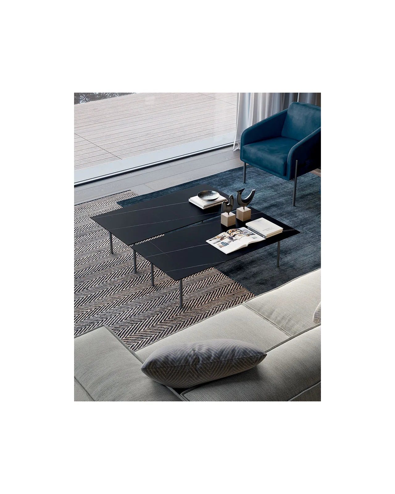 Azimut coffee table by Dall'Agnese, in an interior setting, photo 3 of 3
