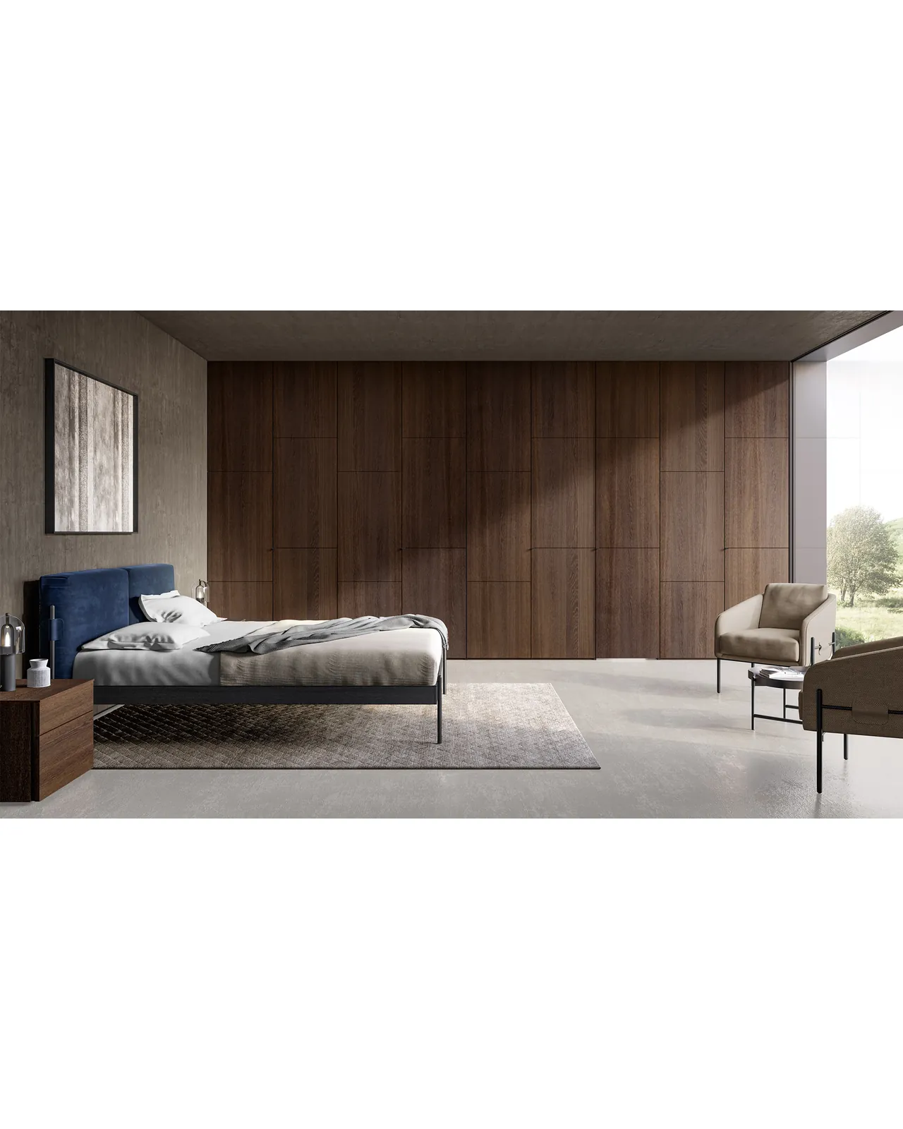 Boiserie wardrobe by Dall'Agnese, in an interior setting, photo 2 of 6, Nobili Design catalog