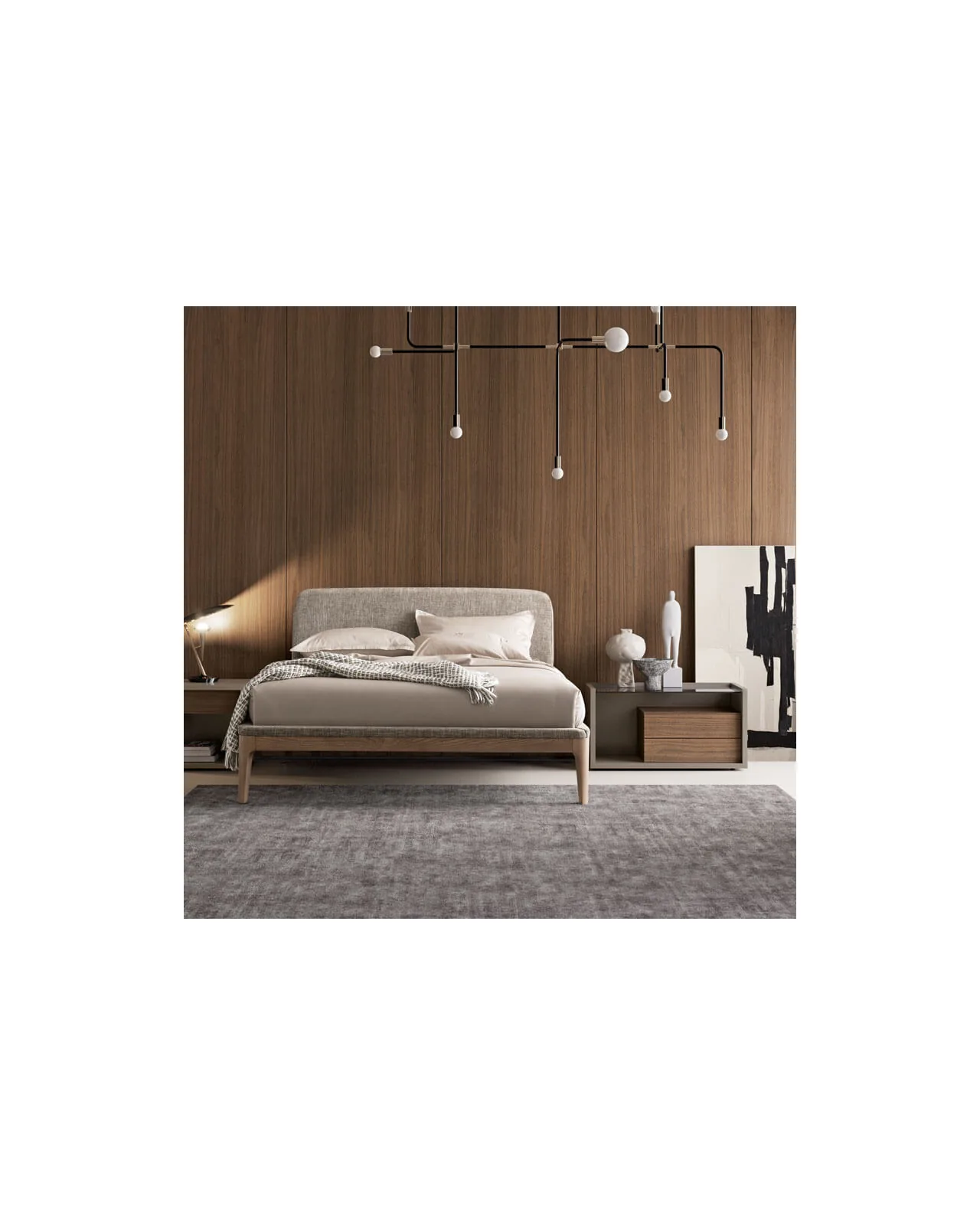 Elegance bed by Dall'Agnese, in an interior setting, photo 5 of 5, Nobili Design catalog