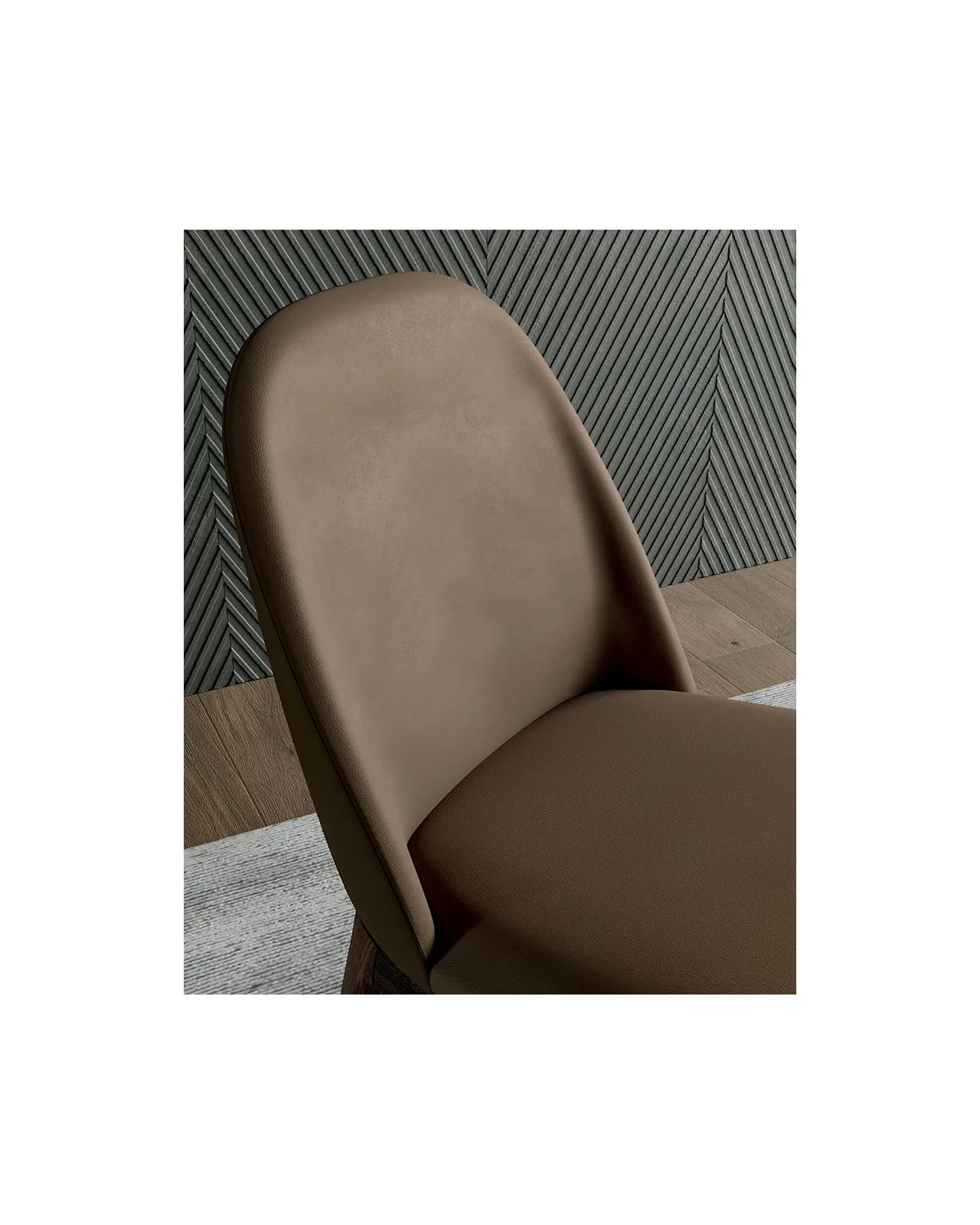 Joelle dining chair by Dall'Agnese, in an interior setting, photo 3 of 4