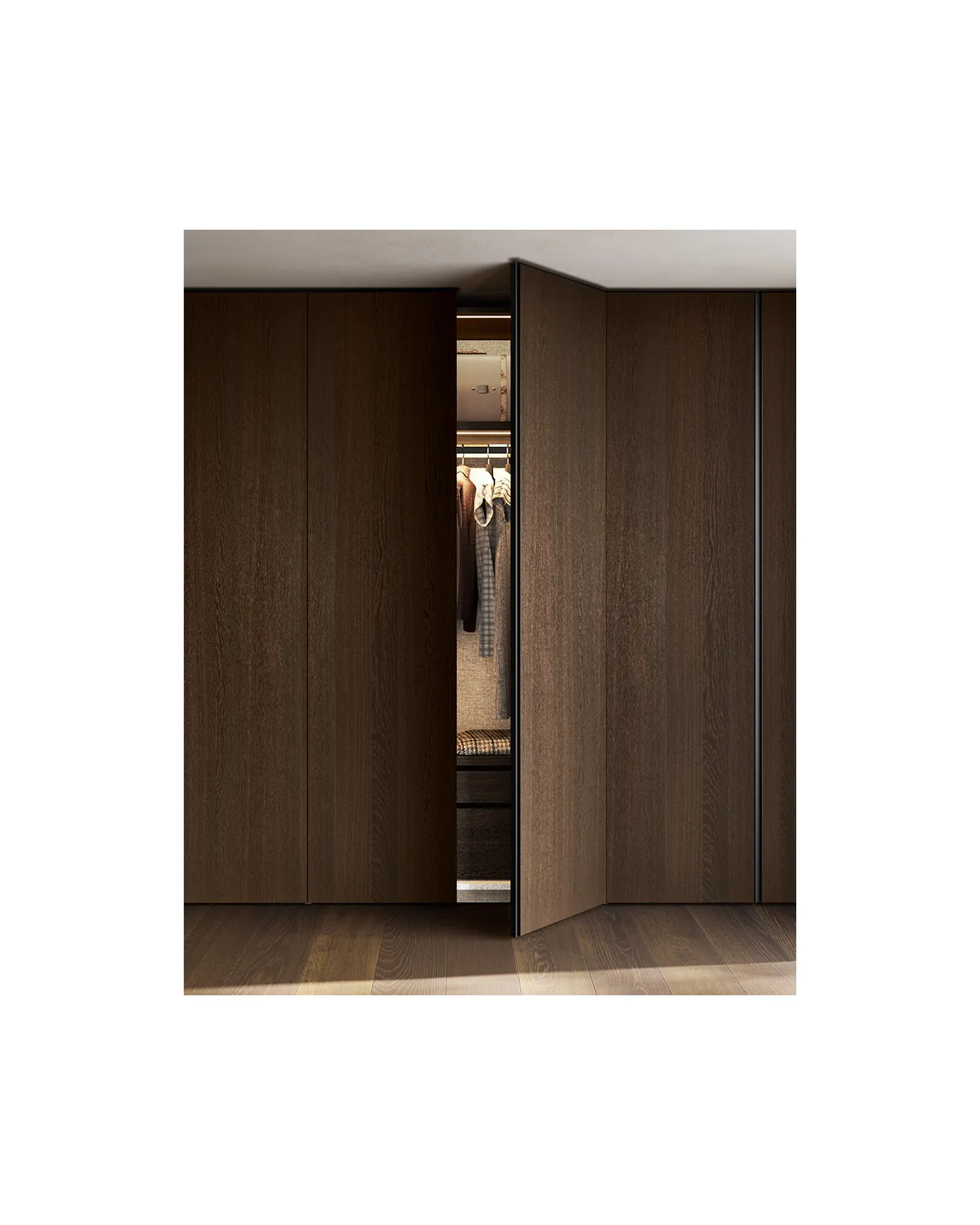 Nodo wardrobe by Dall'Agnese, in an interior setting, photo 3 of 6
