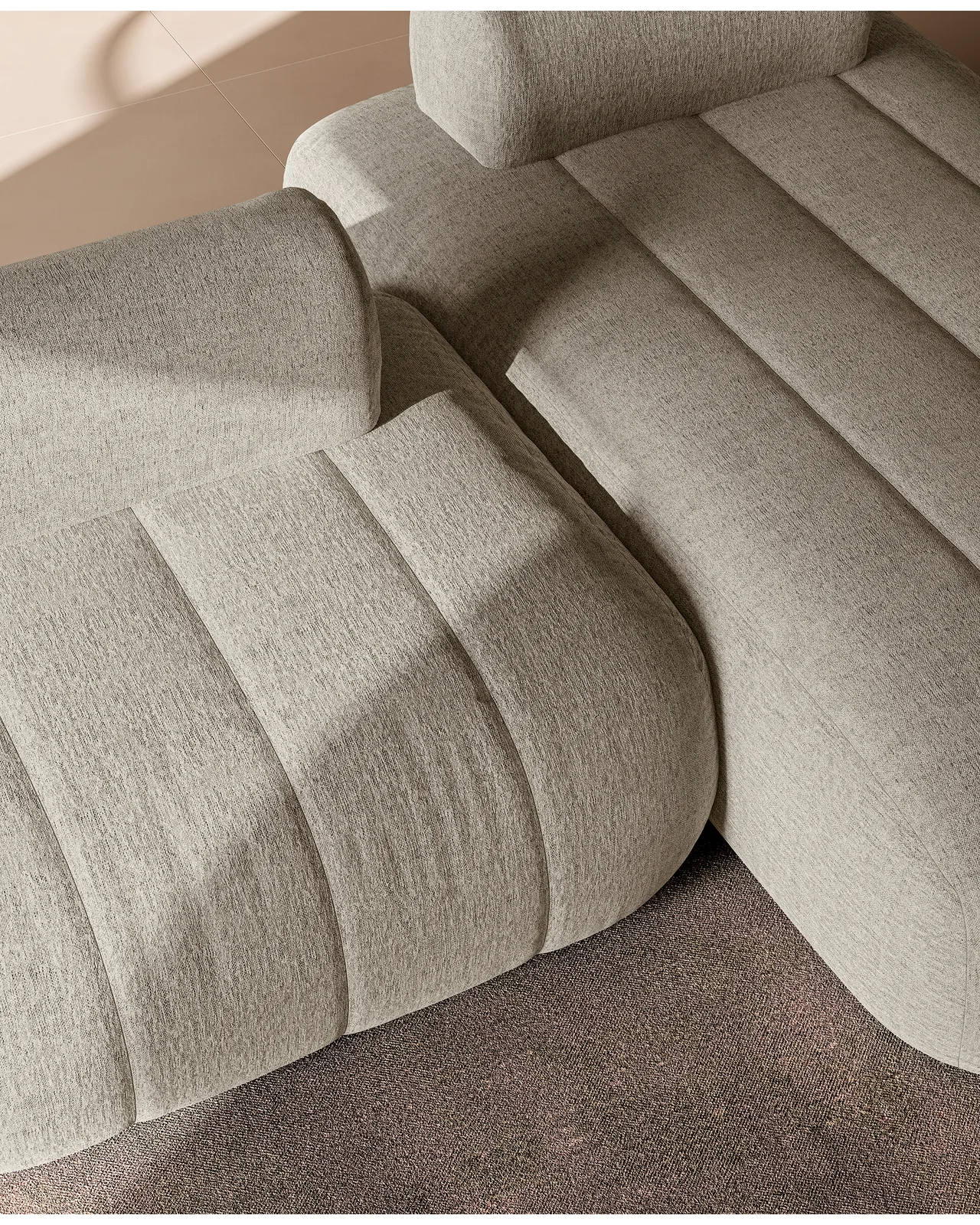 Raggio sofa by Dall'Agnese, in an interior setting, photo 2 of 4, Nobili Design catalog