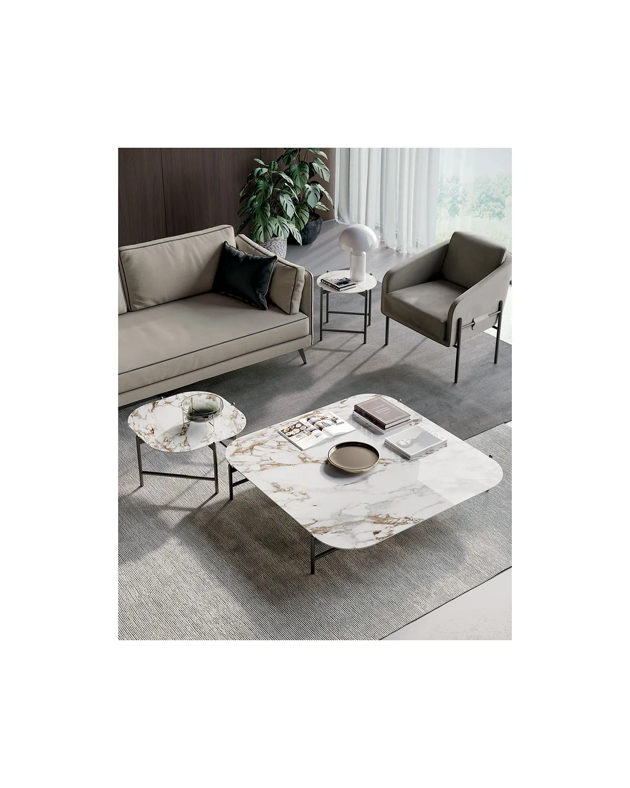 Supernova coffee table by Dall'Agnese, in an interior setting, photo 4 of 4