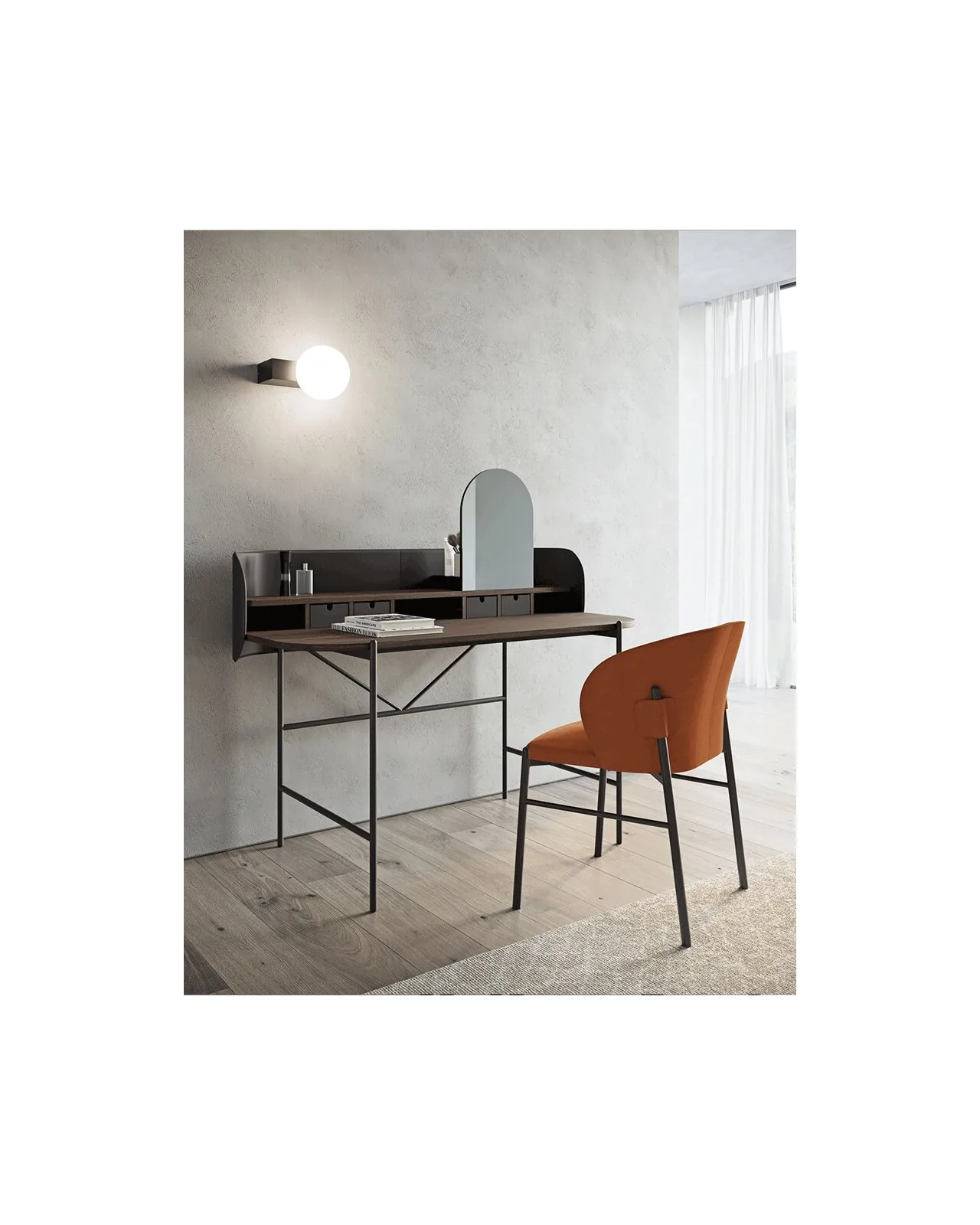 Supernova desk by Dall'Agnese, in an interior setting, photo 3 of 5, Nobili Design catalog