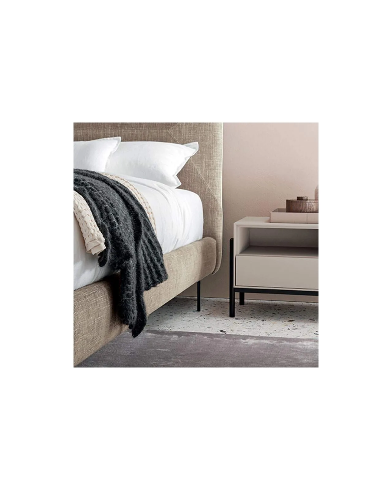 Supernova nightstand by Dall'Agnese, in an interior setting, photo 4 of 4