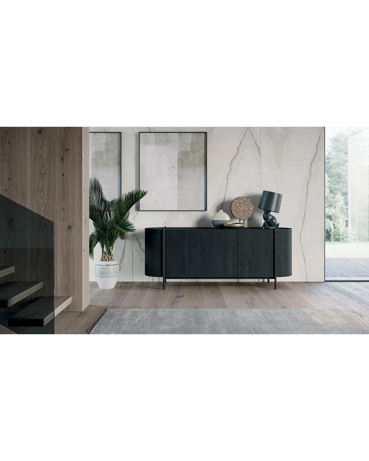 Supernova sideboard by Dall'Agnese, in an interior setting, photo 2 of 5