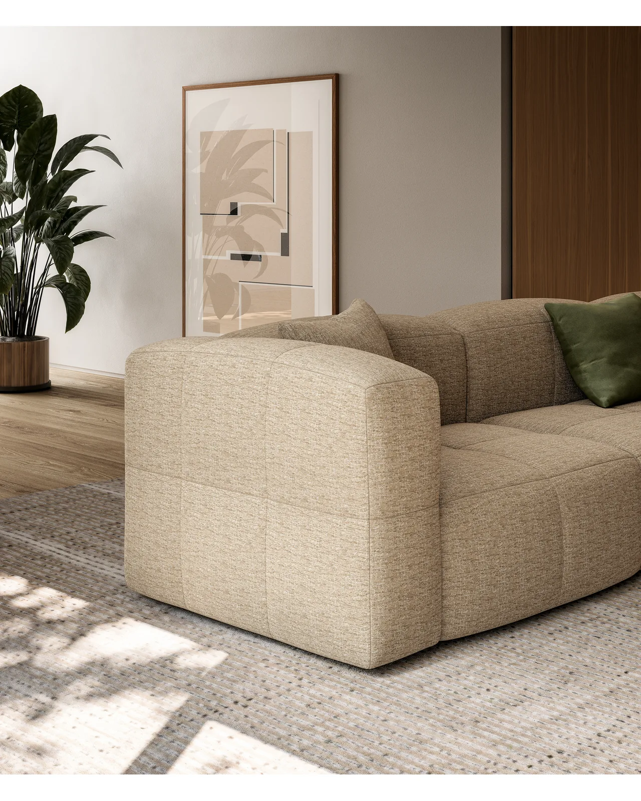 Trama sofa by Dall'Agnese, in an interior setting, photo 2 of 4, Nobili Design catalog