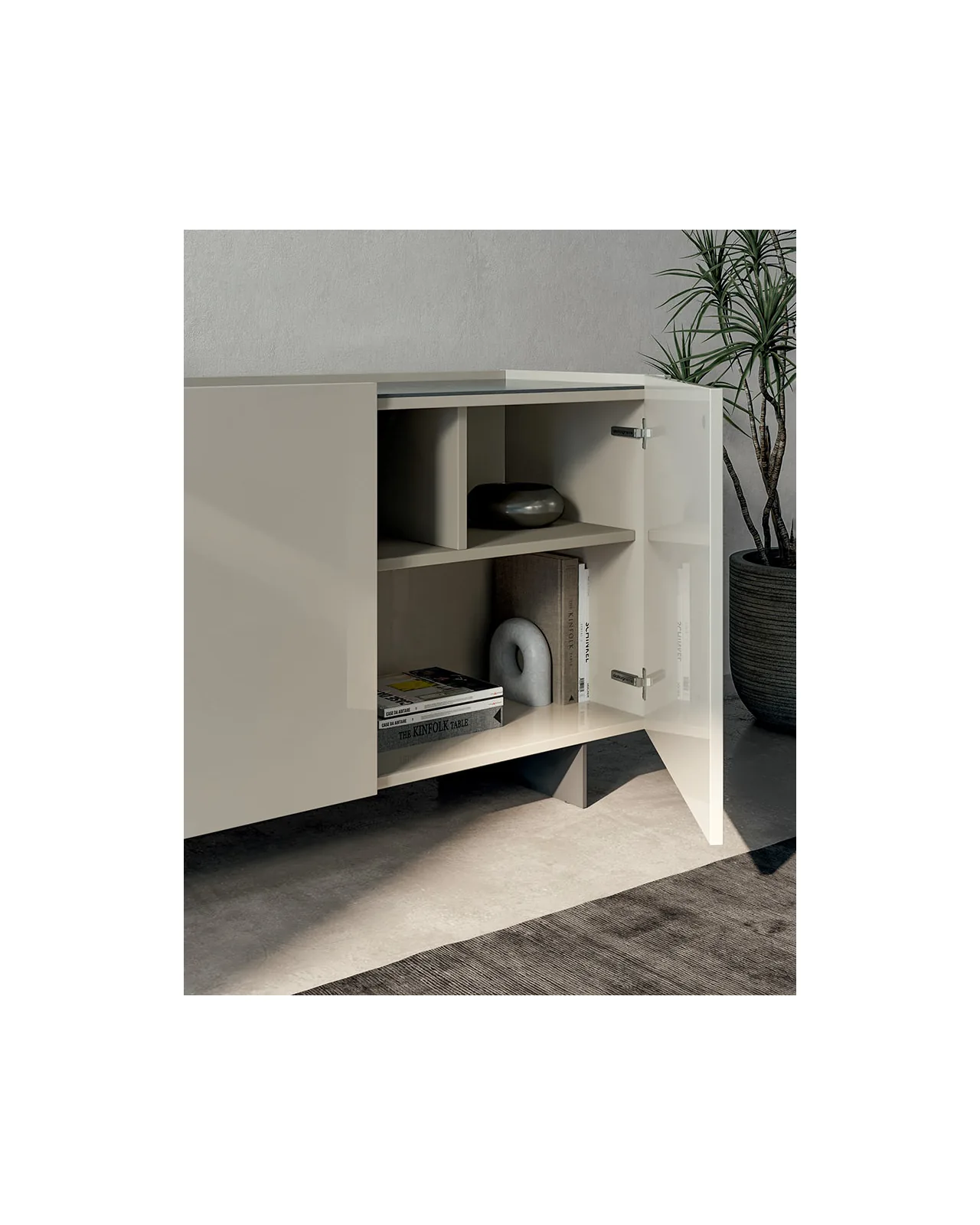 Wrap sideboard by Dall'Agnese, in an interior setting, photo 9 of 10
