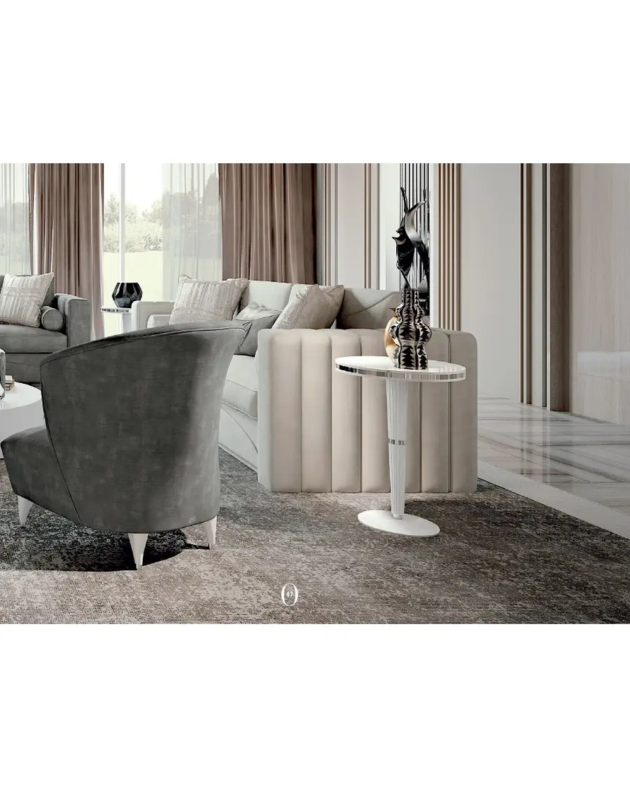 Ellipse Round Side Table, Art. 9026, Francesco Pasi, photo 7 of 18