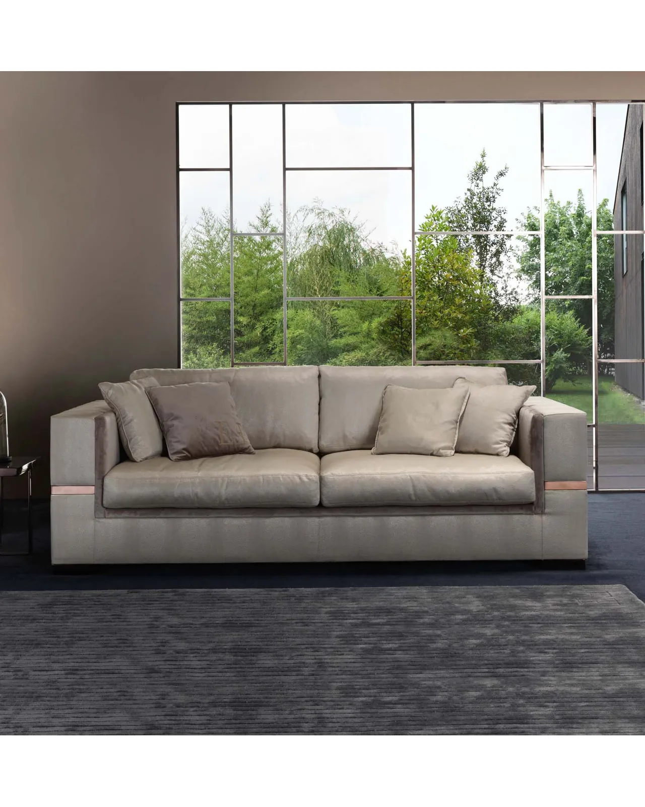 Talco Sofa by Epoque, Exence collection, luxury Italian sofa in a contemporary living room interior, photo 2 of 5