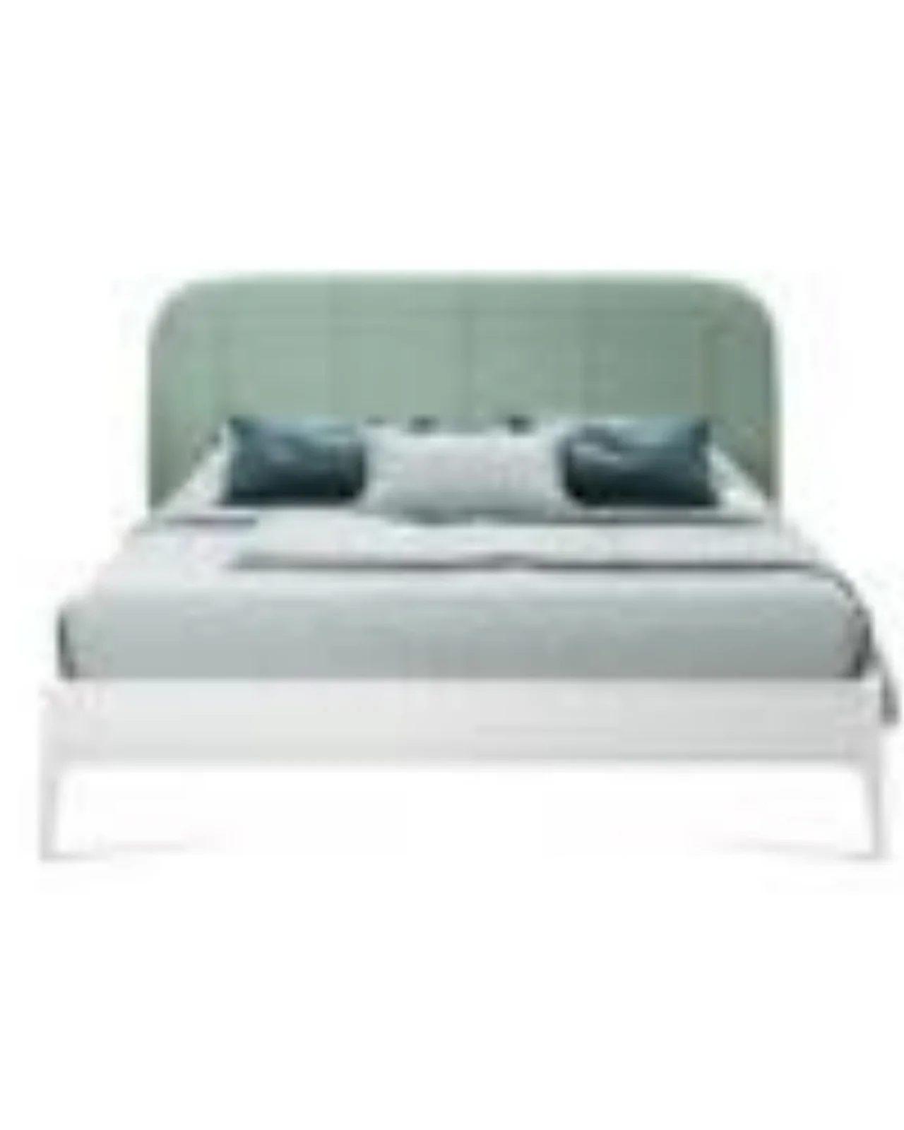 Musa Bed, Headboard Model A, 160x200 by Francesco Pasi, modern Italian bedroom set, bed in ash