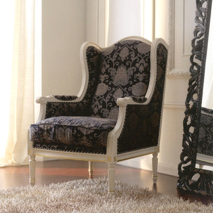 Classic living room armchairs Meteora 7