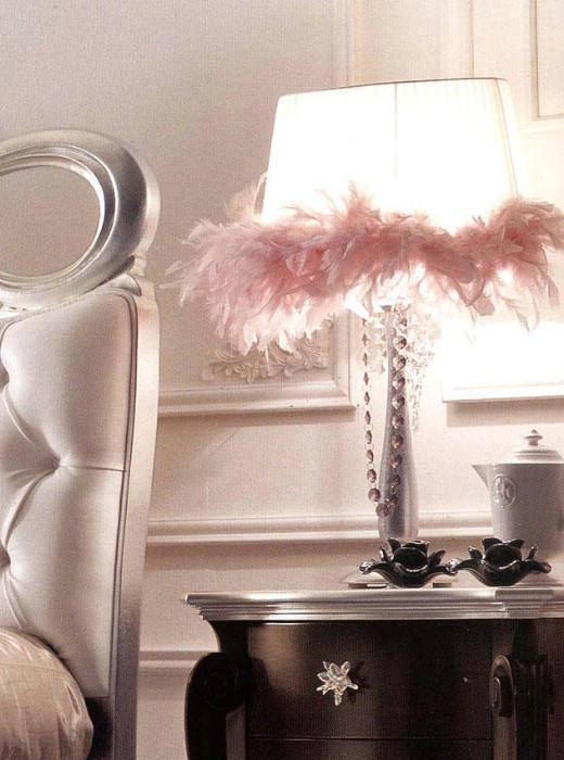 Mobili classici di lusso per camera da letto Charlotte Silver 5