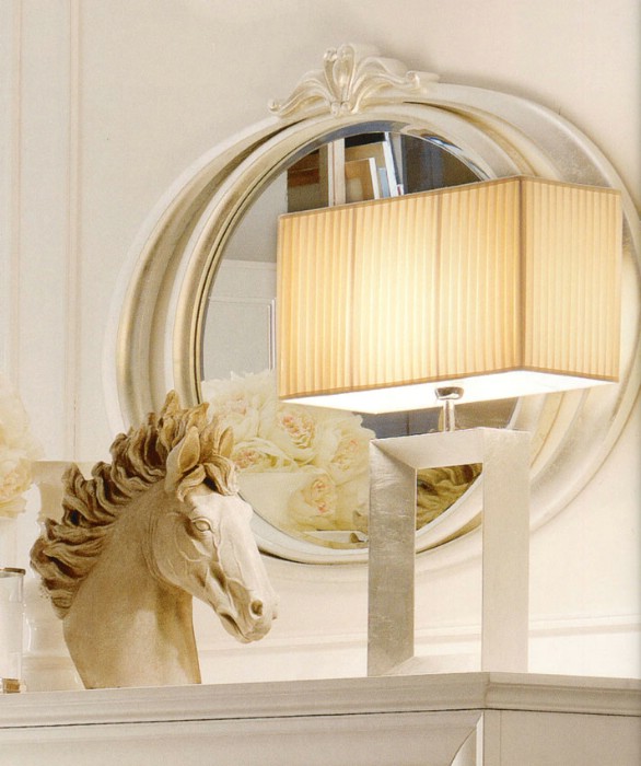 Mobili classici di lusso per camera da letto Amelie White 8