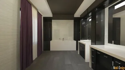 Interior design modern house in London 