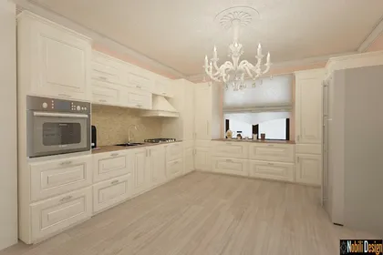 Interior design project for a classic house in Monaco