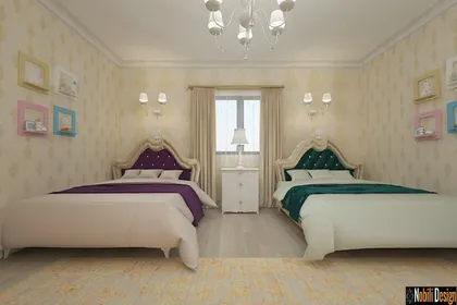 Classic home interior design concept in Monaco