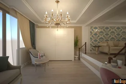 Luxurious classic interior design home project in Monaco 