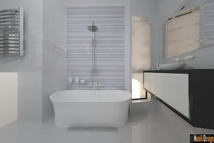 Interior design for a modern apartment in Monaco