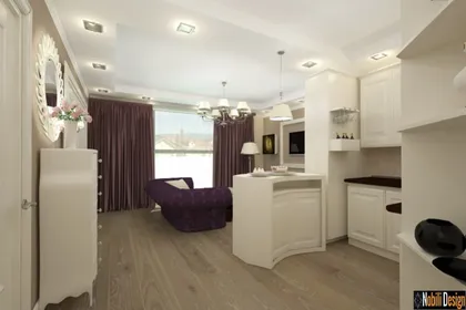 Interior concept for classic  room apartment | Luxury interior design apartment.