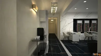 Luxury beauty salon interior design 