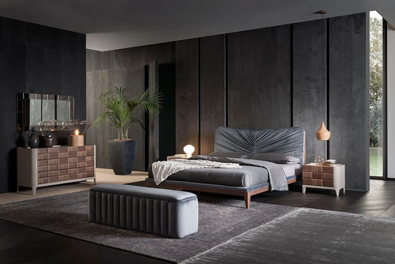 Dama King Bedroom Set, high quality bedroom set for a coordinated Italian bedroom