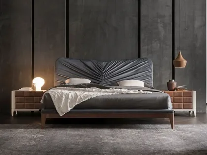 Upholstered bed Dama, modern italian bed