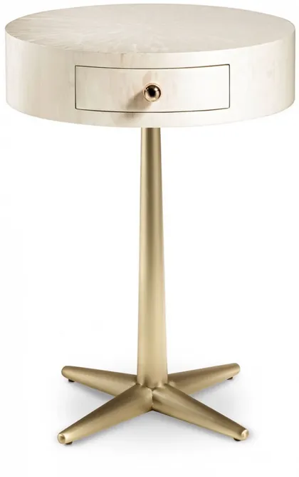 Modern bedroom bedside table City. Dim. 40 x 56 cm H
