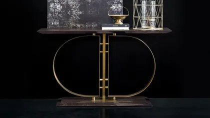 MONOGRAM CONSOLE TABLE