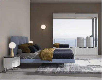 Oceano Bed, Italian furniture