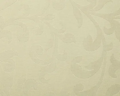 Damask fabric for hotel table linen Rostow Cream 3