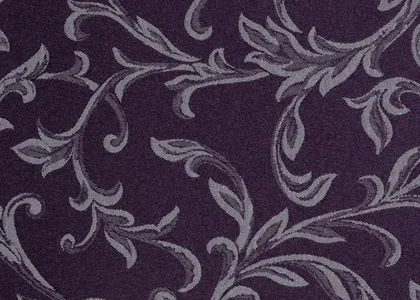 Damask textile for restaurant table linen Reminence Lila 29