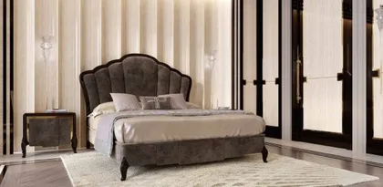 Bedroom detail, Italian furniture store