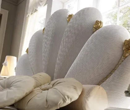 Elegant classic Italian bedroom furniture with pure lines and contemporary design for a luxurious home, classic furniture
