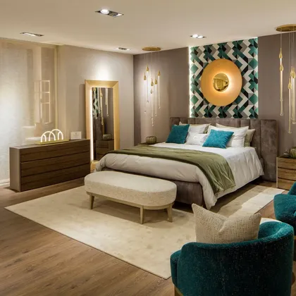 Set camera da letto STRIPES, arredamento contemporaneo italiano